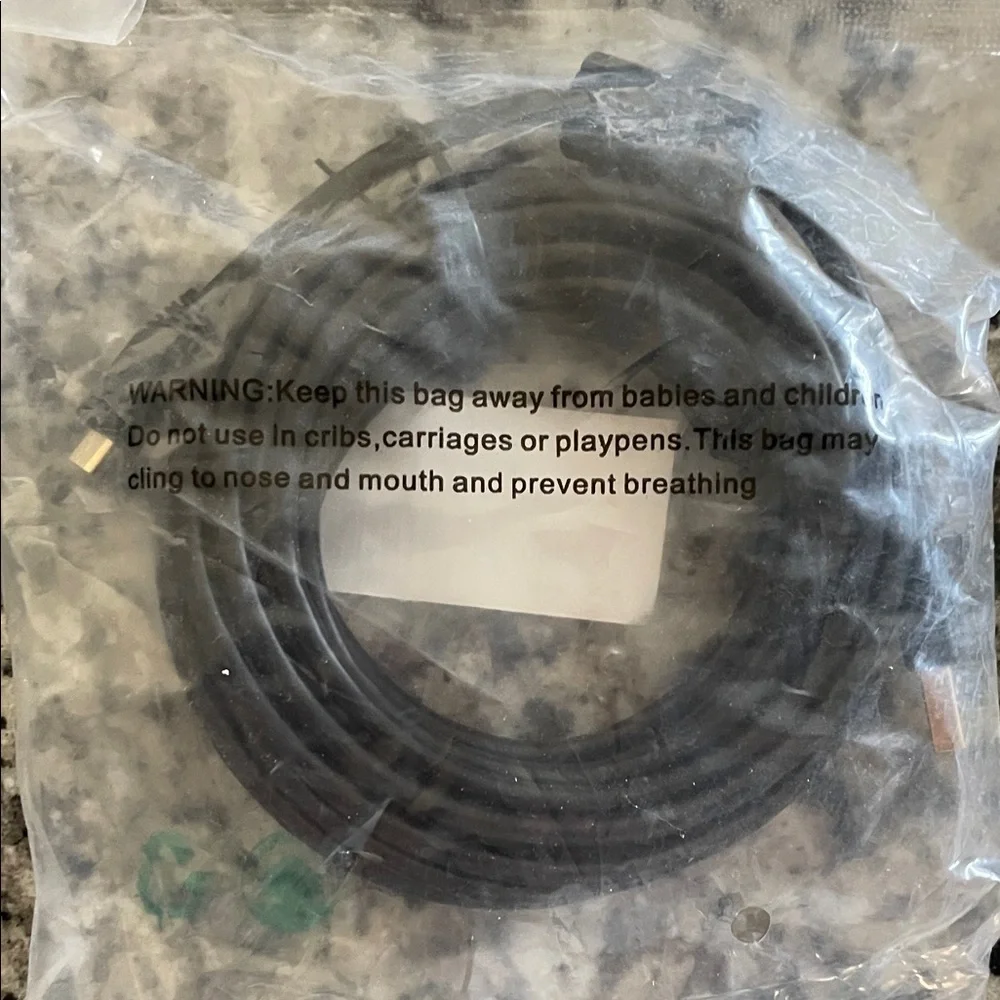 15ft USB 2.0 A Micro 5pin Male 28/24 AWG Cable w/ ferrite core gold plated